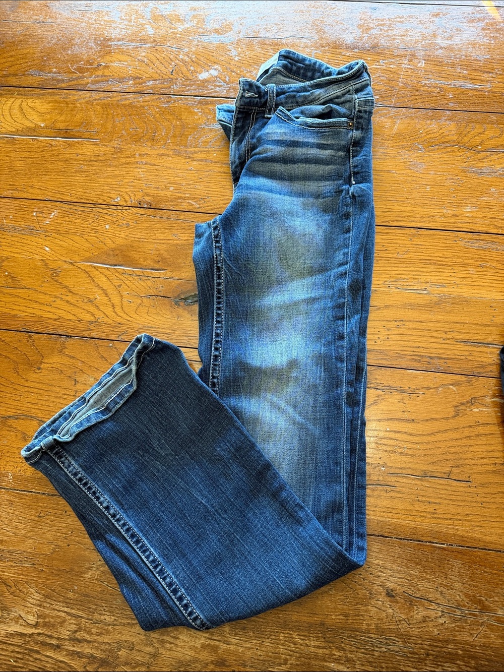 Woman’s  BKE Payton Universal fit mid-rise bootcut Blue Jeans